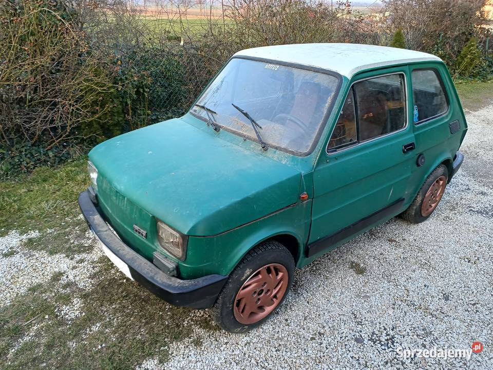 Samochód Fiat 126p Witanowice
