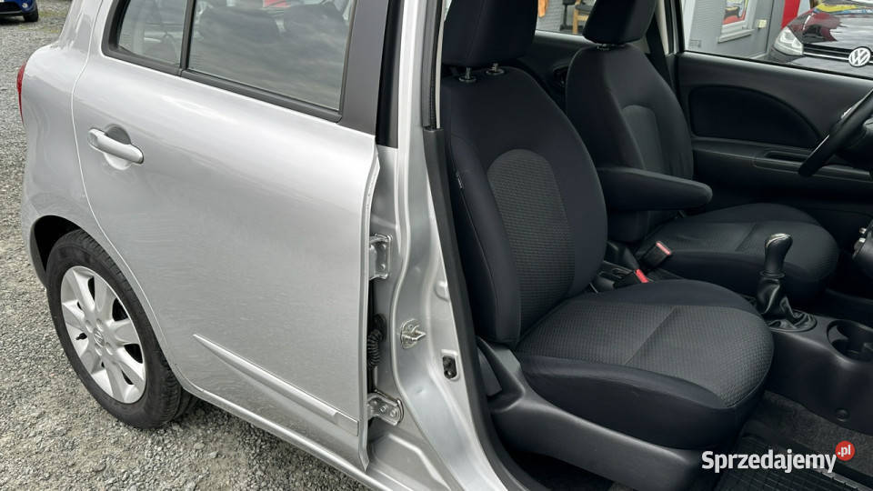 Nissan Micra Benzyna Zarejestrowany Ubezpieczony srebrny Elbląg