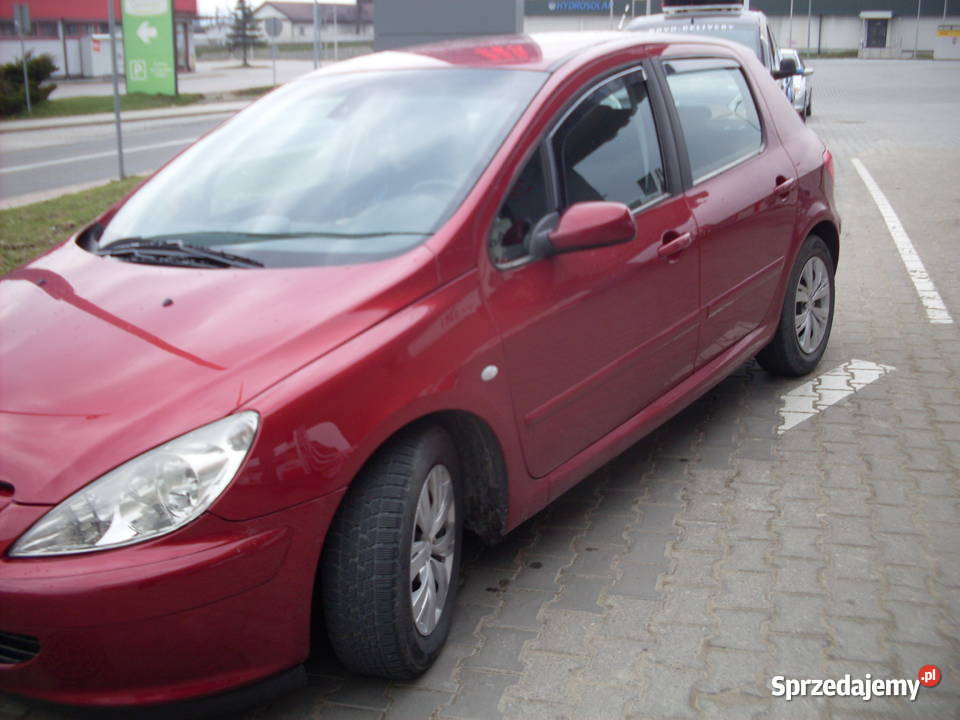 Peugeot 307 20 HDI 90 fabrycznie brak FAP Nowy Sącz sprzedam