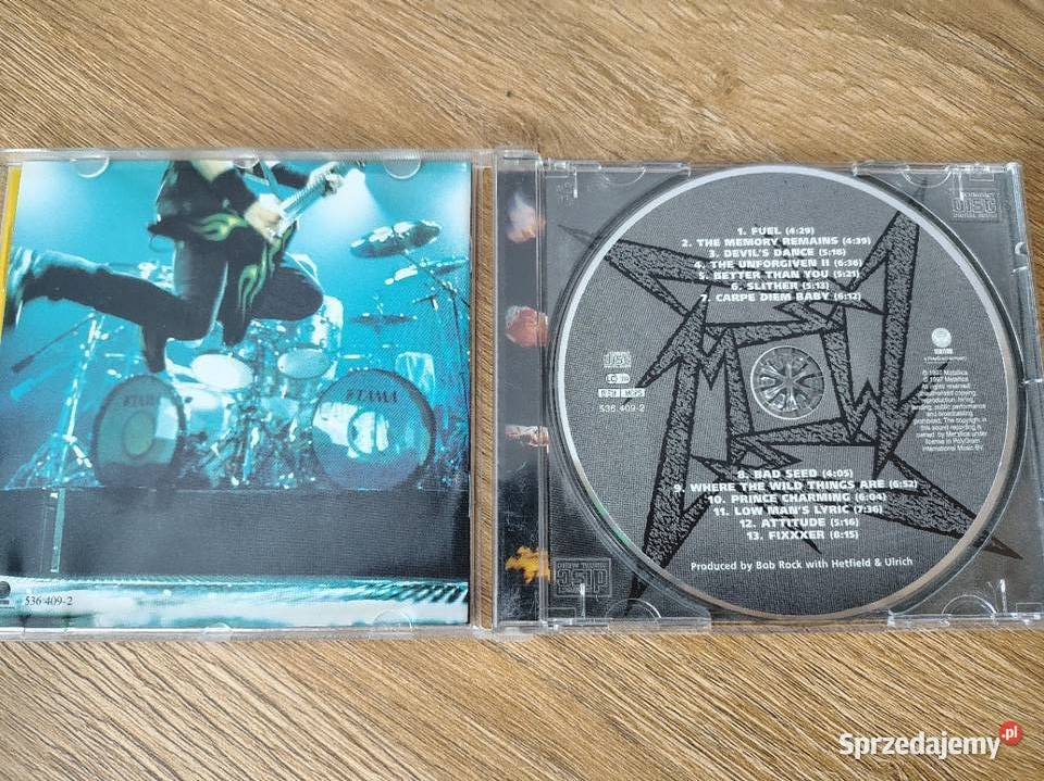 Metallica płyty cd 3x Łazy