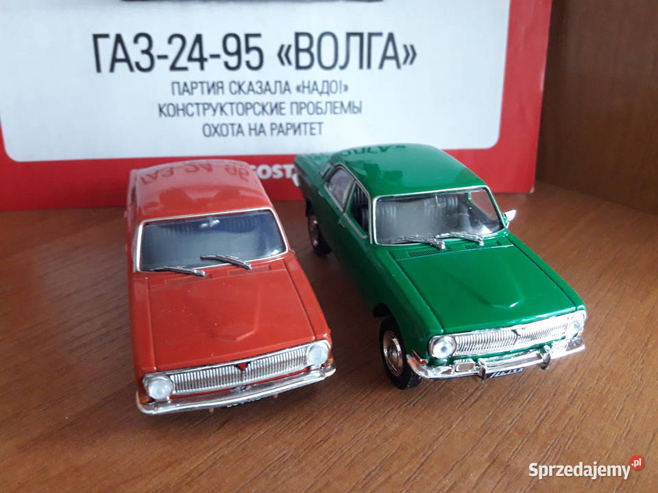 Wołga GAZ 24 i GAZ 2495 4x4 złota kolekcja PRL Piotrków Trybunalski
