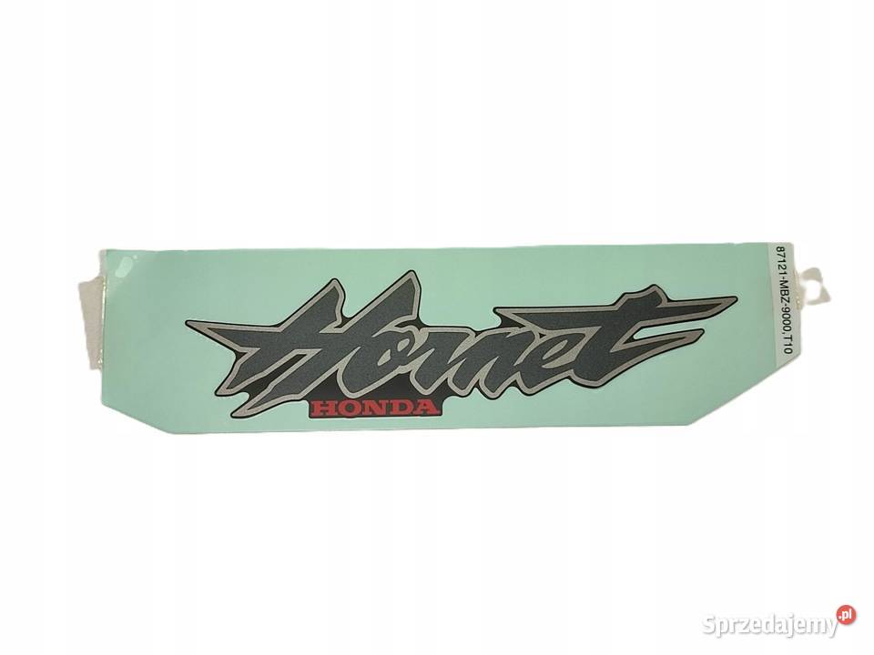 NAKLEJKA HORNET NA BAK HONDA CB600F HORNET 2001 Emblematy sprzedam