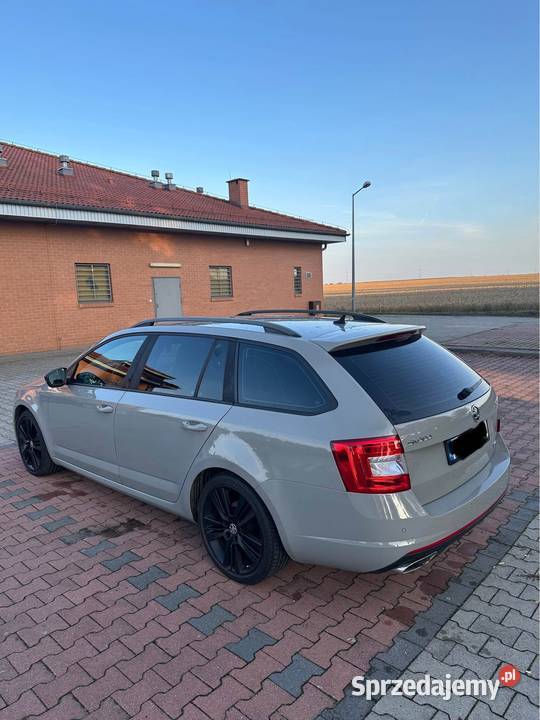 Skoda octavia 3 rs nieuszkodzony Piaszczyna