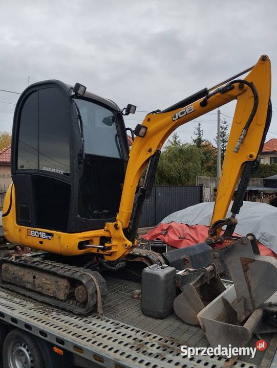 Sprzedam minikoparke JCB 8018 Grodzisk Mazowiecki