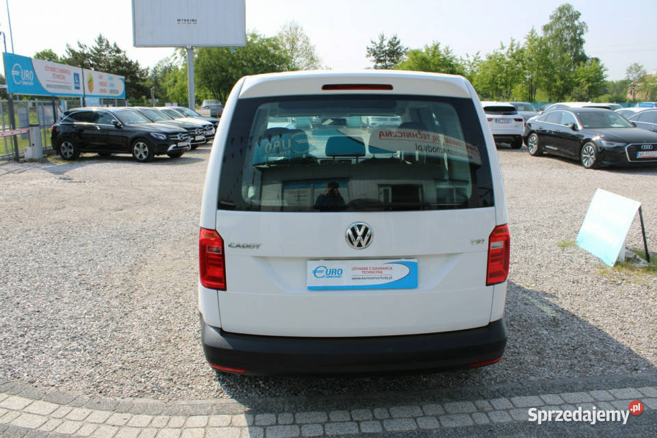 Volkswagen Caddy FVatosobowydrzwiprzesuwne netto serwisowany w ASO Warszawa