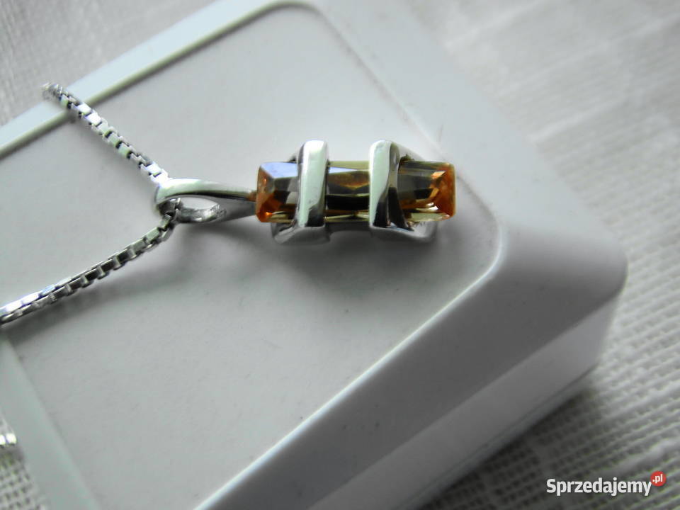 Śliczny naszyjnik srebro 925 mazowieckie Warszawa