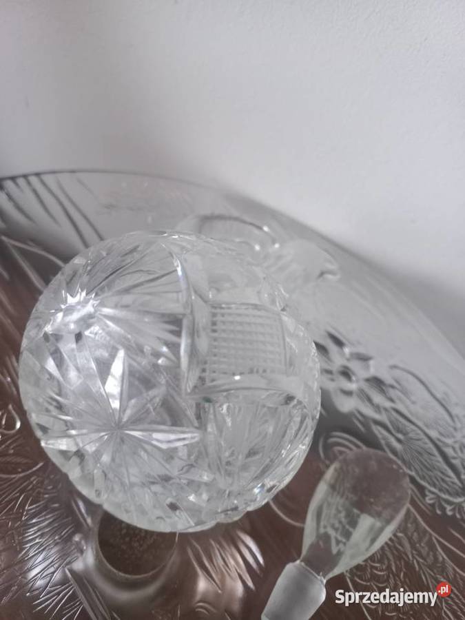 Karafka kryształowa Toruń sprzedam