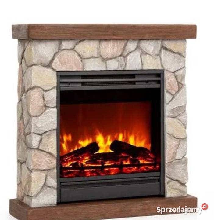 Duży piekny kominekpłomienie grzanie do 40m2 Wrocław