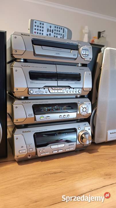 Wieża Technics eh590 Stan kolekcjonerski Wieże i miniwieże Ostrzeszów