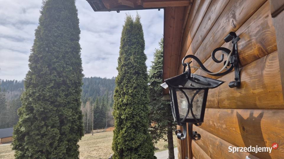 Kinkiet wiszący kuta lampa na taras lampa małopolskie