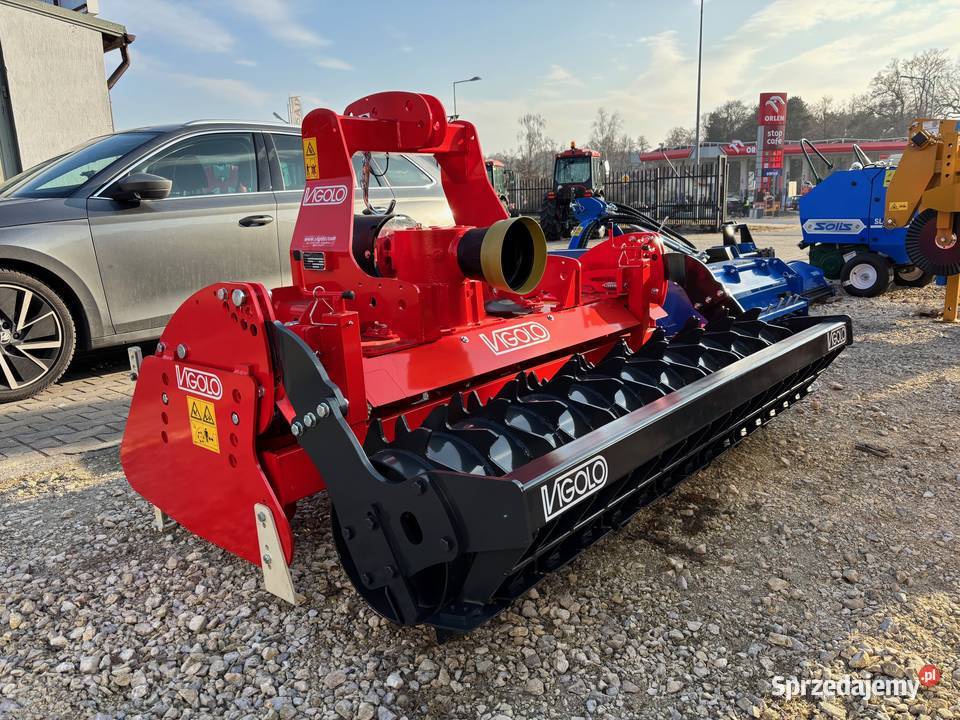 Brona aktywna Vigolo ENL 185 wał Packera listwa Rawa Mazowiecka