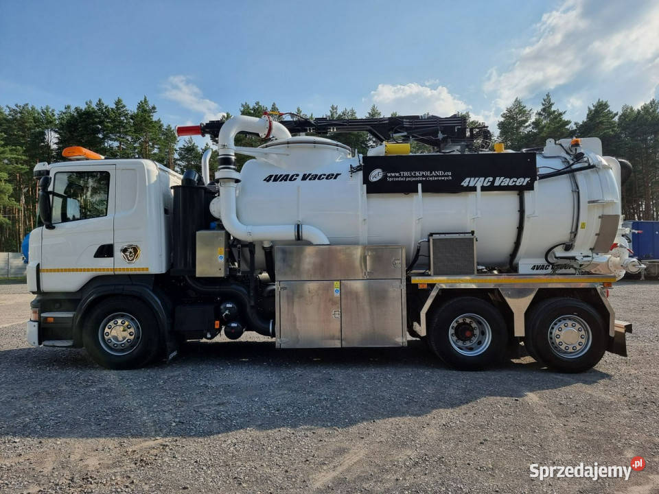 Scania Larsen 4 VAC Ładowarka próżniowa Daleszyce