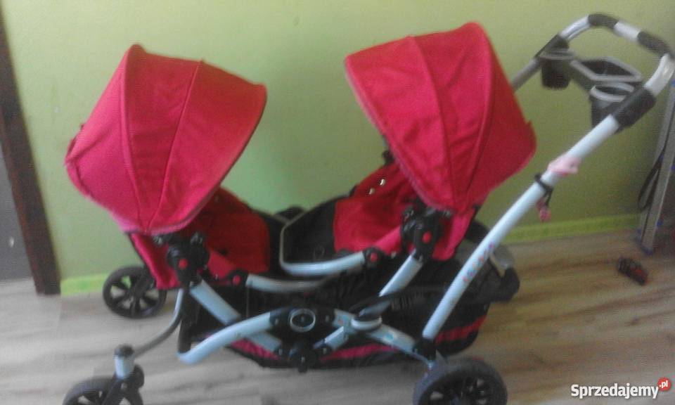 Wózek bliźniaczy używany Chojnice sprzedam