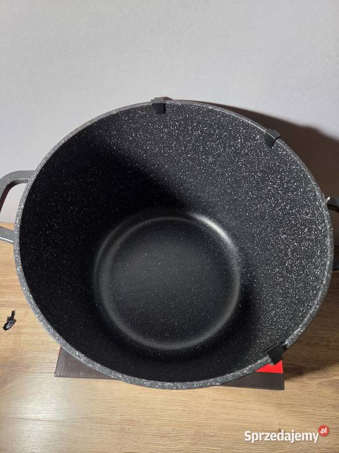 Wysoki garnek marmurkowy 102 l indukcja gaz Drwalew
