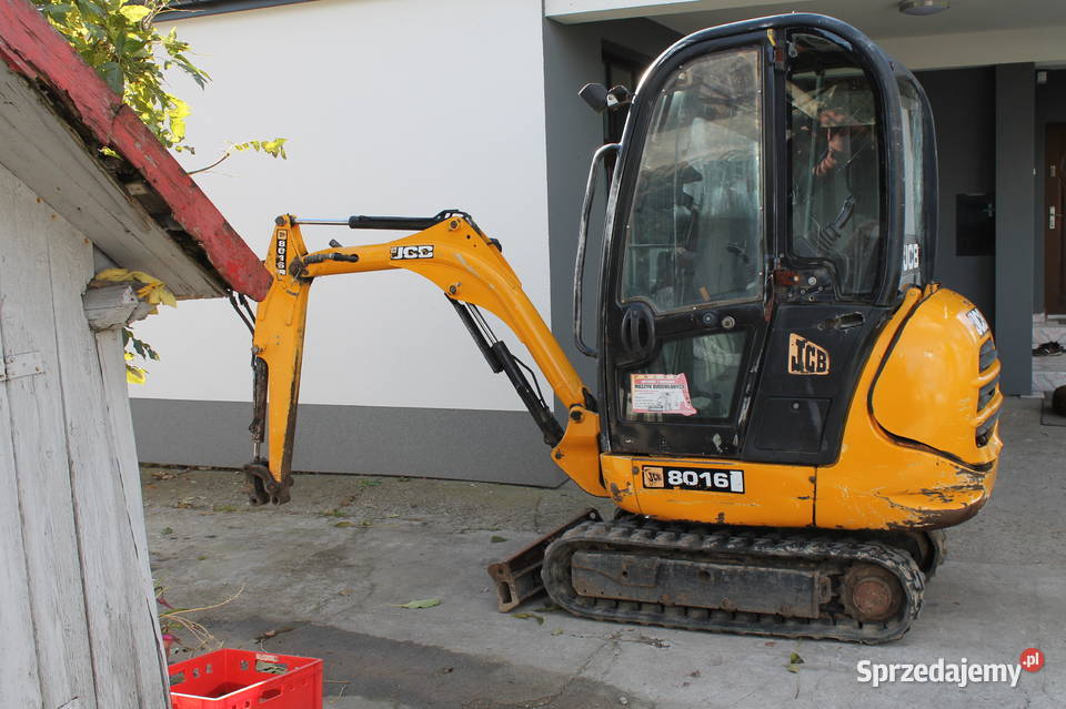 Minikoparka JCB 8016 2012 Wieliczka