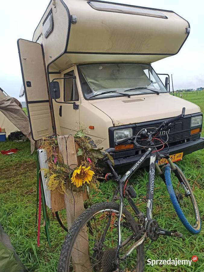 Fiat Ducato kamper Hymer 25d dziś w Giżycku Giżycko