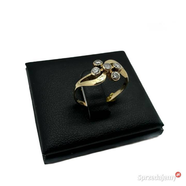 Złoty Pierścionek pr 583 21g R14 warmińsko-mazurskie Elbląg