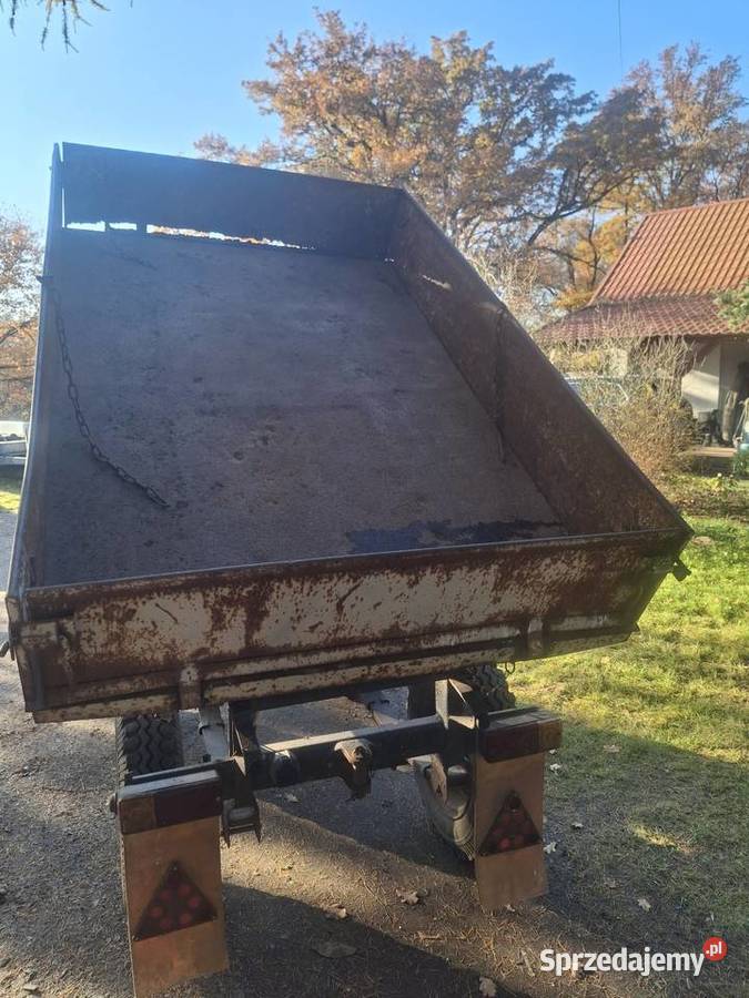 Przyczepka Multicar wywrotka 3stronny kiper Krosno Odrzańskie sprzedam