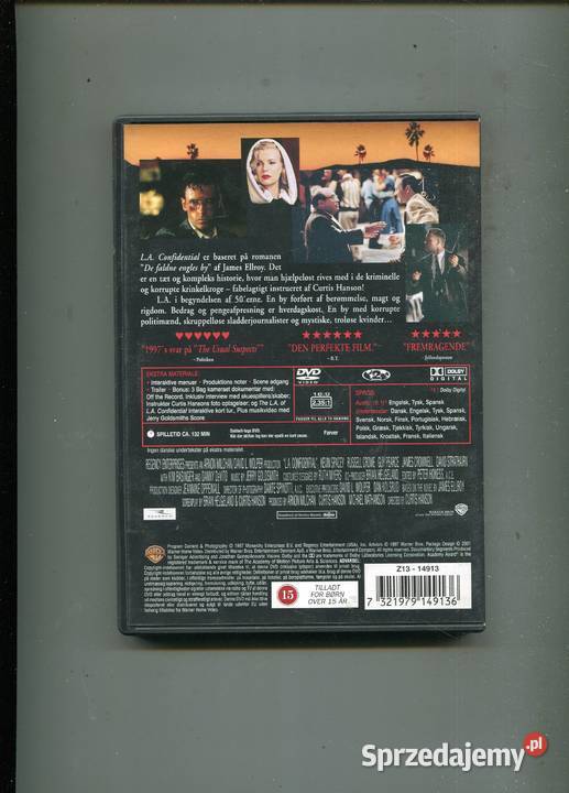 LA Confidential Film DVD Szczecin