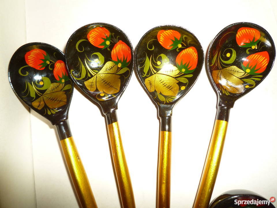 6X zestaw noży 6X zestaw łyżek dekoracyjnych Warszawa