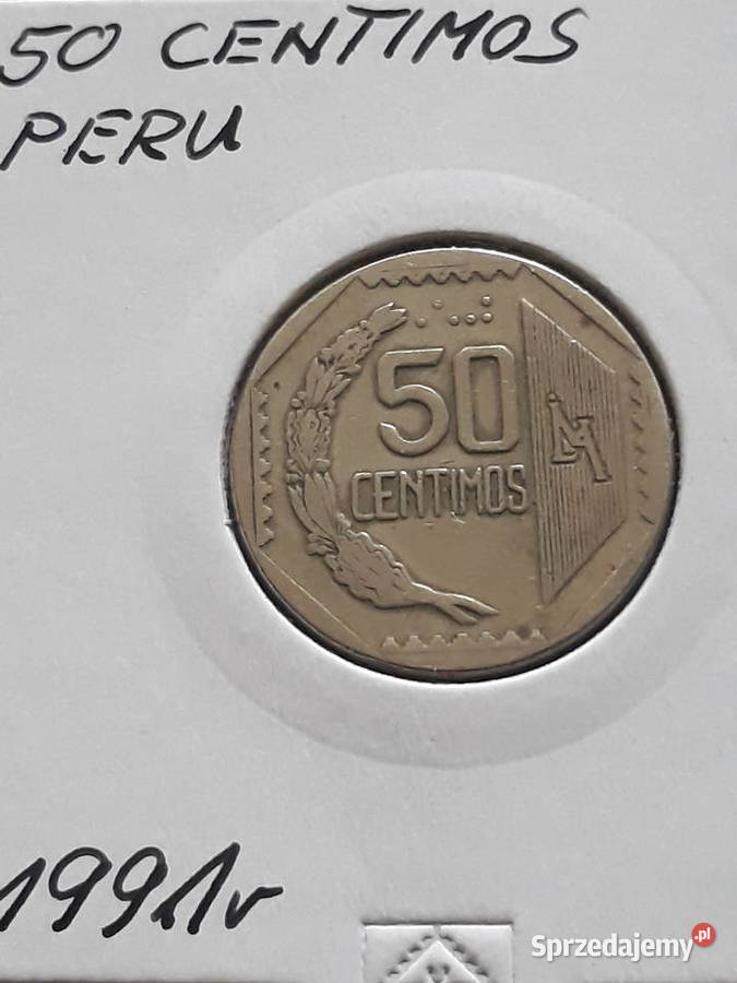 50 Centimos Peru 1991 r
