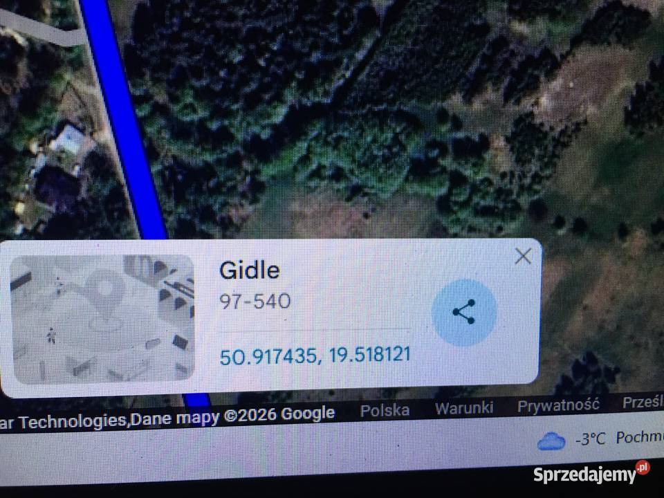 Dzialka rolnorekreacyjna 700m2 woda prąd Zabrodzie