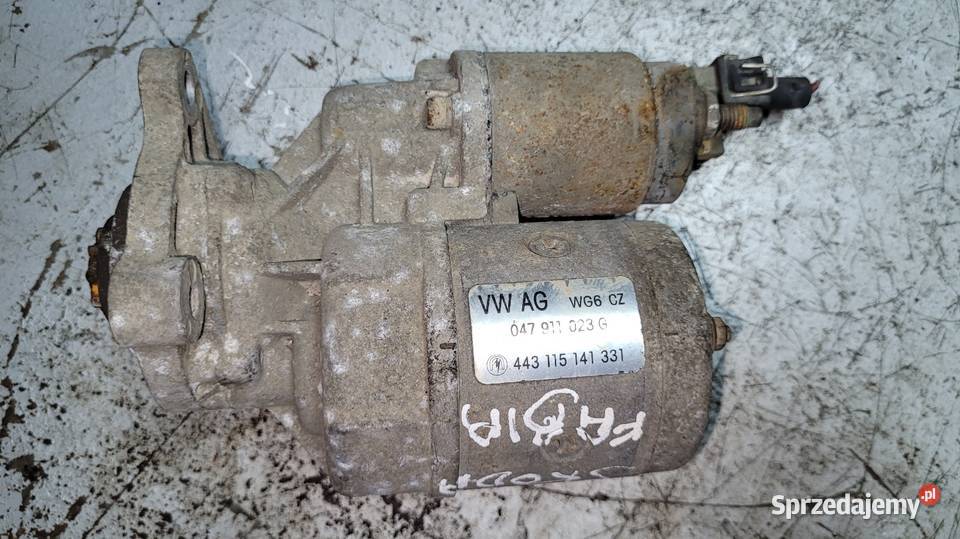 Rozrusznik Skoda Fabia 14 MPI 047911023G Pozostałe Łagów