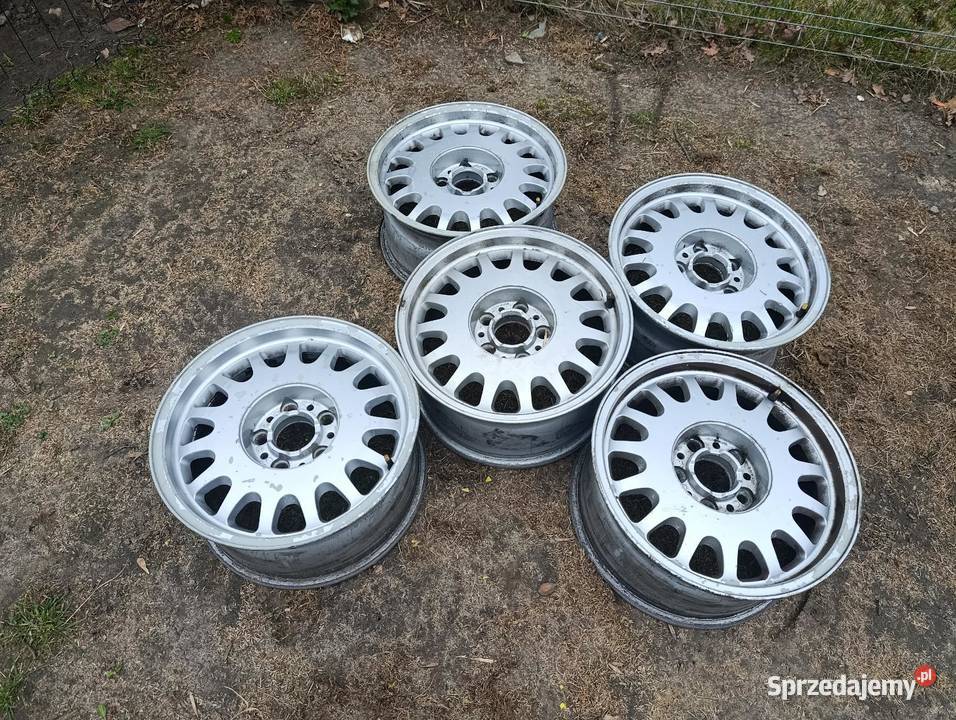 Felgi aluminiowe BMW 15 5x120 oryginał OEM E32 Sosnowiec
