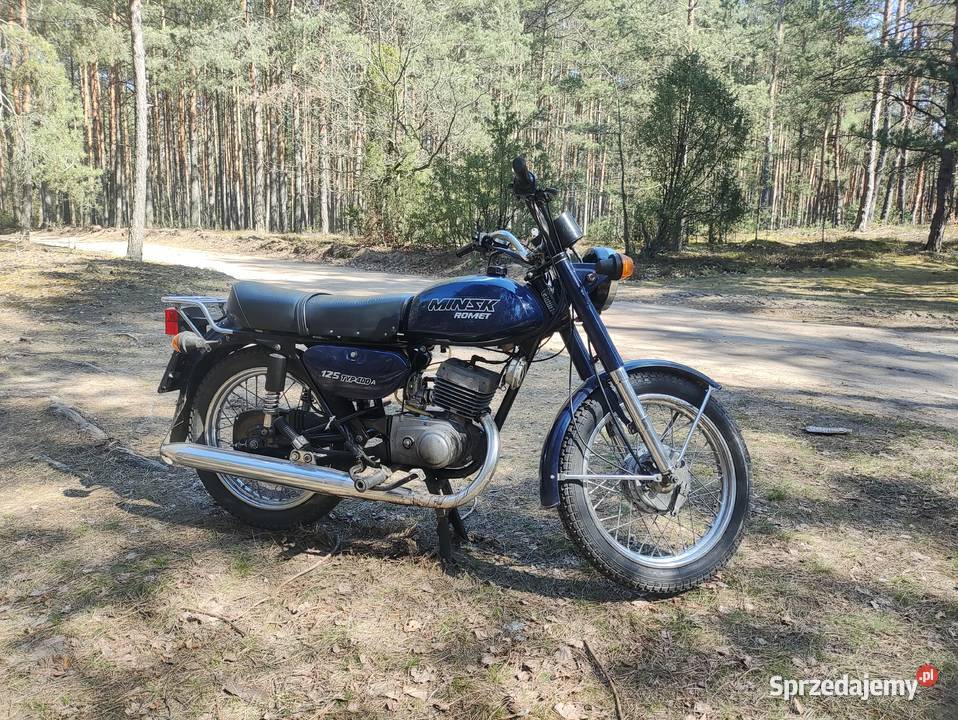 Romet Mińsk 125 1989 oryginał 123cm3 Romet łódzkie Złoczew
