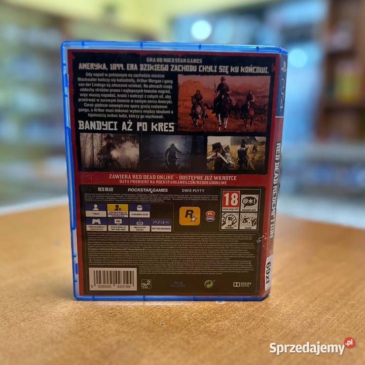 Gra na 4 Red Dead Redemption II Elbląg sprzedam