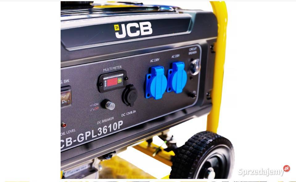 NOWY Agregat Prądotwórczy JCB 36kW G3600P Blizanów