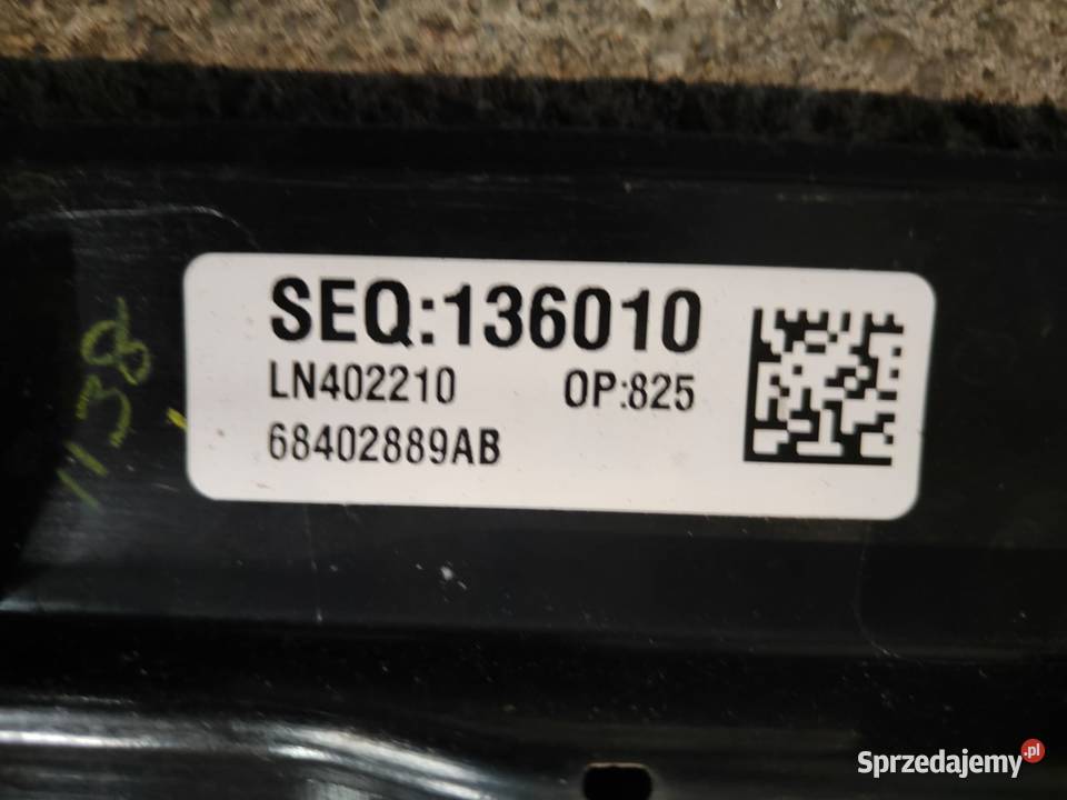 Nakładka na grill wlot RAM 1500 opolskie Zielęcice