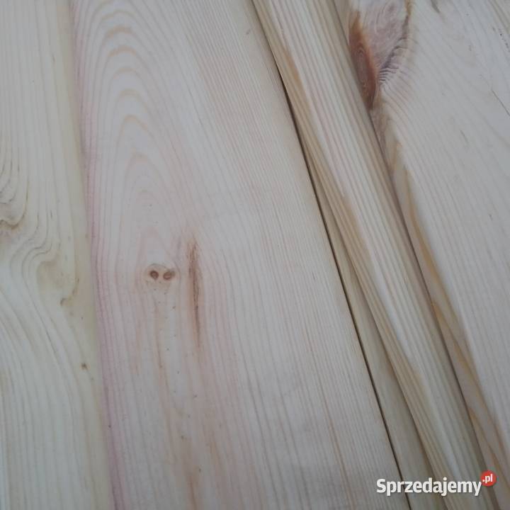 Deski sosnowe heblowane 80 x 12 x 2 mazowieckie