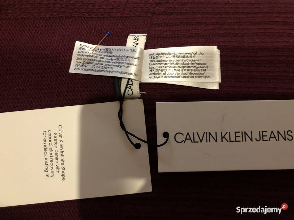 Szal męski Kalvin Klein Dla mężczyzn Opole
