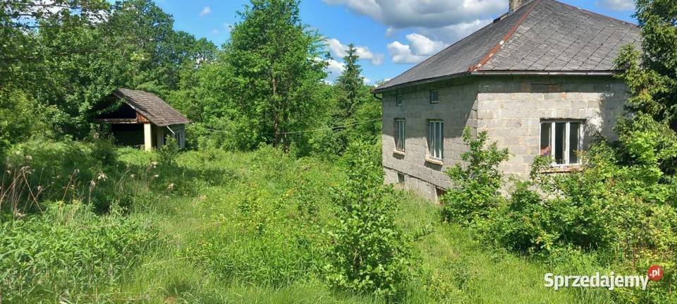 Działka zdomem i budynkiem gospodarczym Dębica