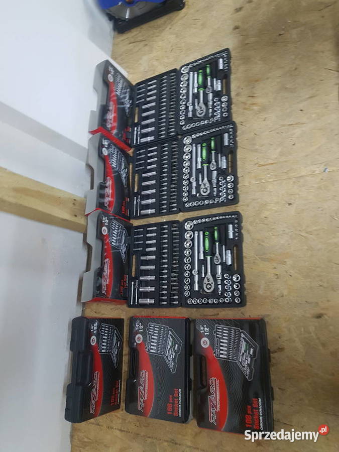 ZESTAW 108 KLUCZY hazard NASADOWE TORX wielkopolskie Głogowa