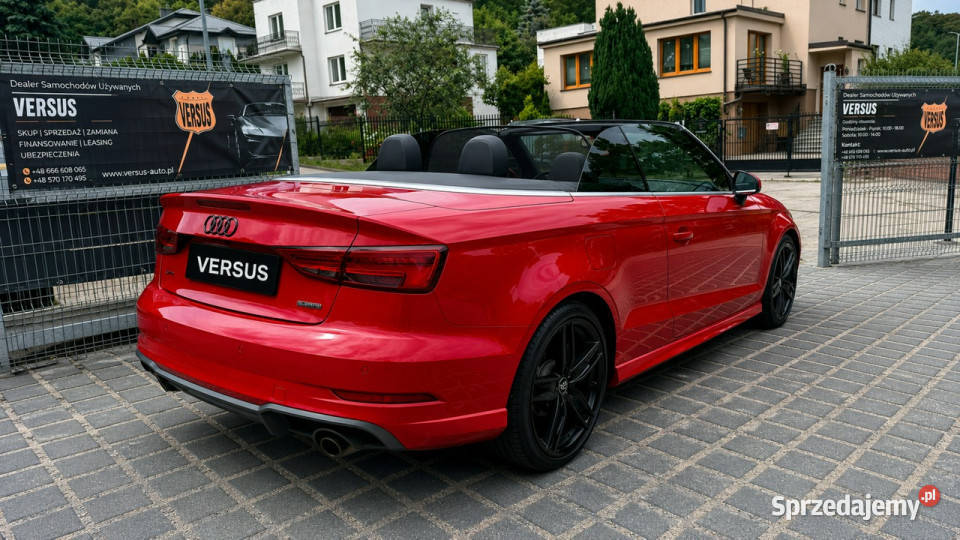 Audi A3 Cabrio Czerwone 20 Tfsi 220 Quattro Kam Motoryzacja Gdynia