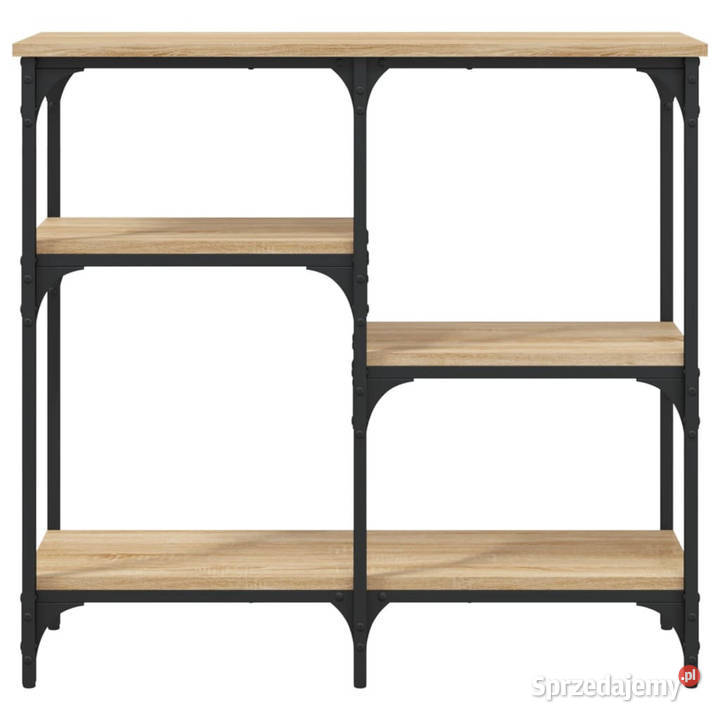 Stolik konsolowy dąb sonoma 80x29x75 WM834076 Stoły
