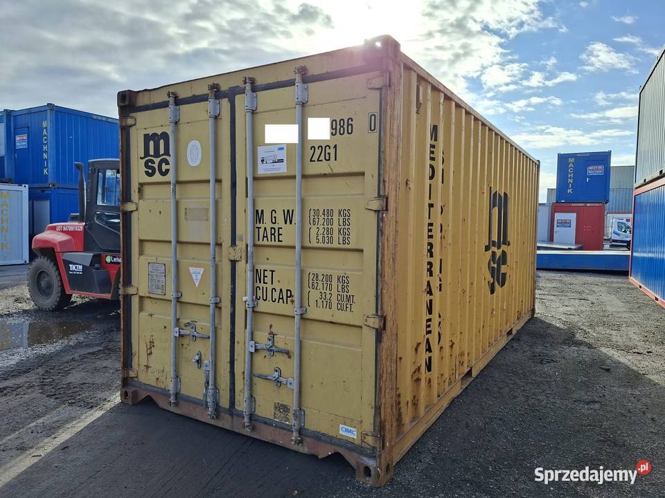 20DV KONTENER 6 METROWy Magazynowanie Gliwice