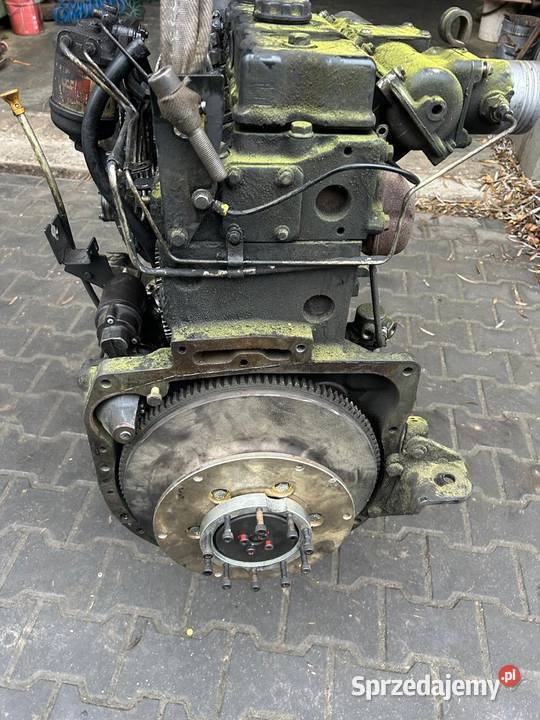 Silnik 4 Perkins z ładowarki Manitou na części Wolbrom