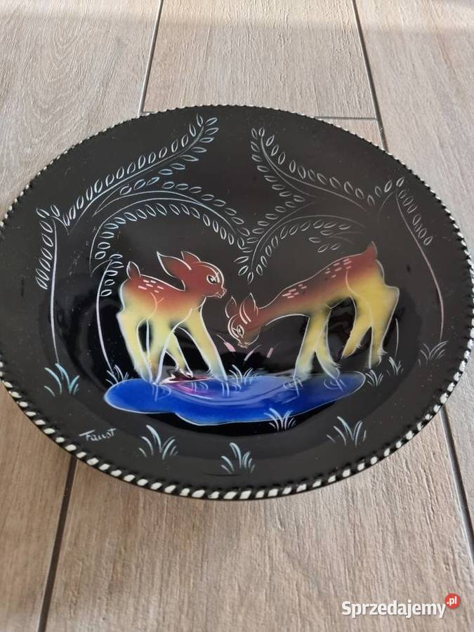 Półmisek ręcznie malowany