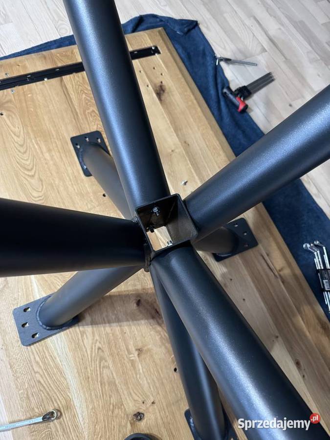 Stół dębowy pająk 90x180230280 Szamotuły