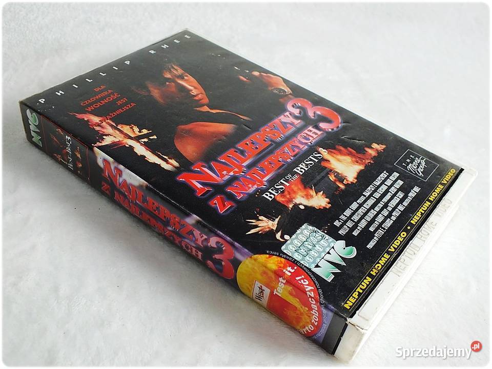 Kaseta VHS Najlepsi z Najlepszych 3 Bez Odwrotu lubuskie Żary sprzedam