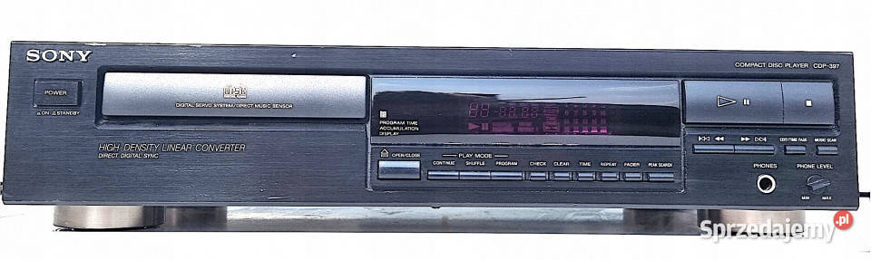 Cd player SONY CDP 397 CDP397 odtwarzacz