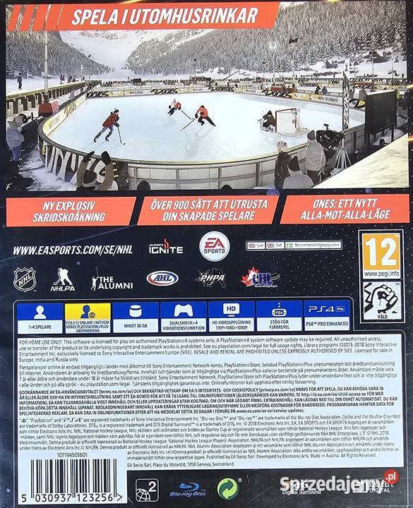 NHL 19 PLAYSTATION 4 PLAYSTATION 5 4 5 Kultura i Rozrywka małopolskie Kraków