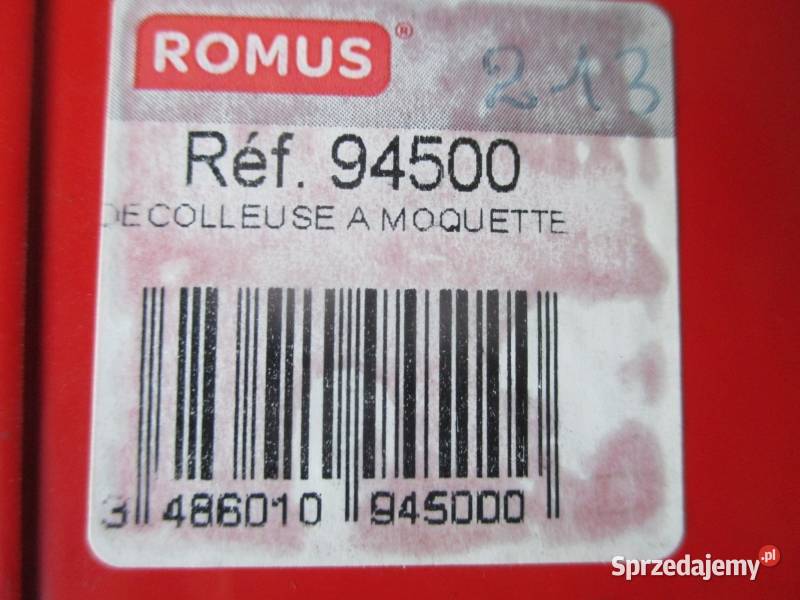 Elektryczna zdzierarka wykładzin Romus 94500 Pleszew