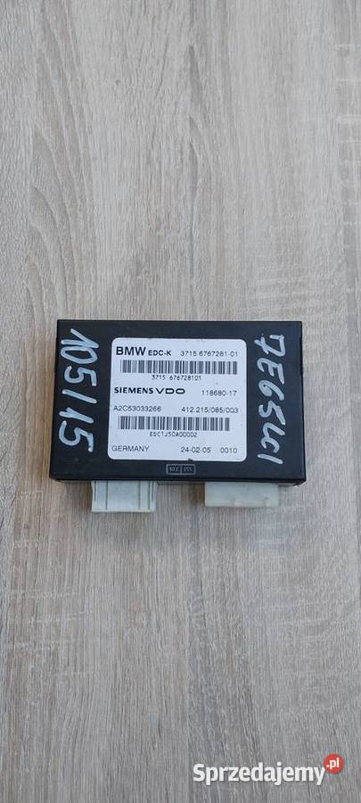 Komputer sterownik EDC BMW 7 E65 LCI 6767281 osobowe Komputery Szczecin
