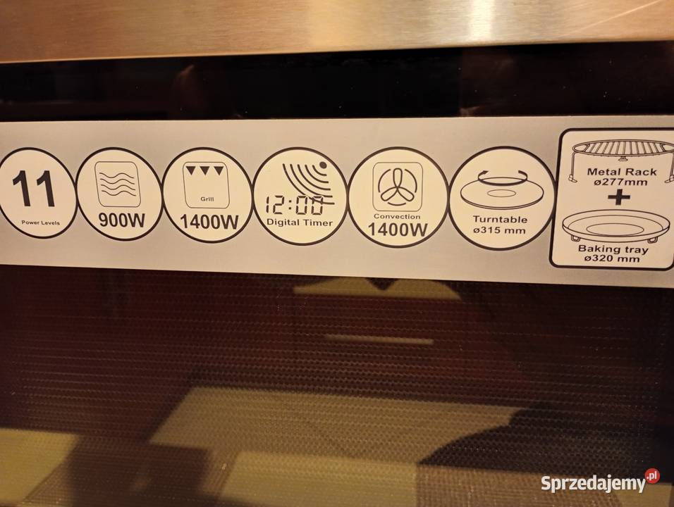 Kuchenka mikrofalowa 30 litrów