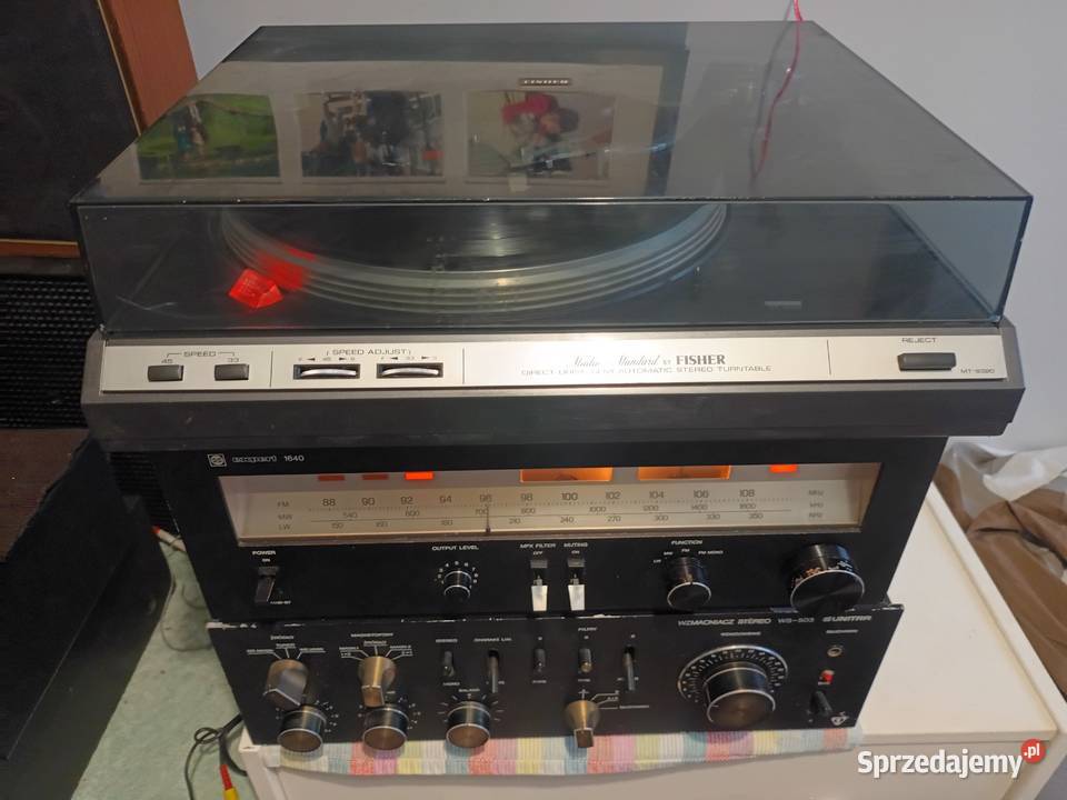 Gramofon Fisher MT 6320 Semi Automatic sprawny Gramofony sprzedam