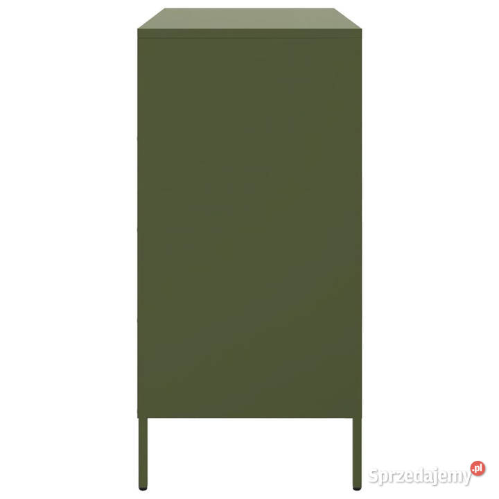 Szafka oliwkowa 68x39x79 stal WM842956 Pozostałe Dom i Ogród sprzedam